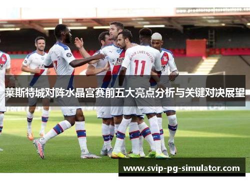 莱斯特城对阵水晶宫赛前五大亮点分析与关键对决展望 莱斯特城对阵水晶宫赛前五大亮点分析与关键对决展望