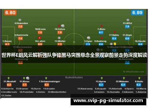 世界杯E组风云解析强队争锋黑马突围悬念全景观察前景走势深度解读 世界杯E组风云解析强队争锋黑马突围悬念全景观察前景走势深度解读